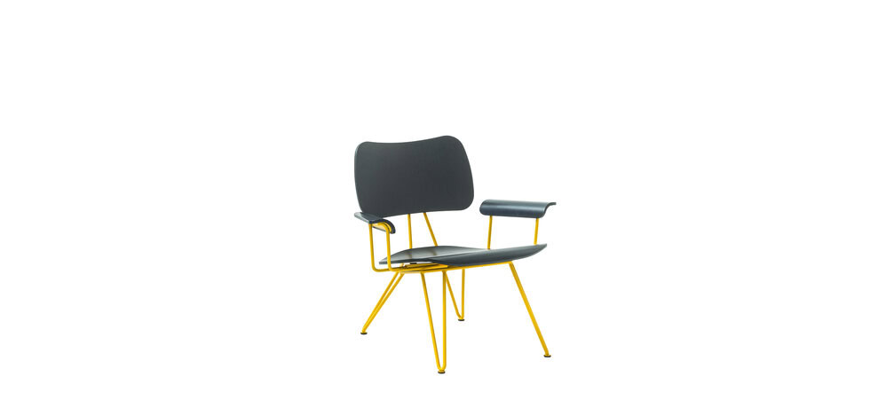 G378\"　DIESEL ラウンジチェア MOROSO ブラック DIESEL LIVING with MOROSO OVERDYED LOUNGE CHAIR / ディーゼル
